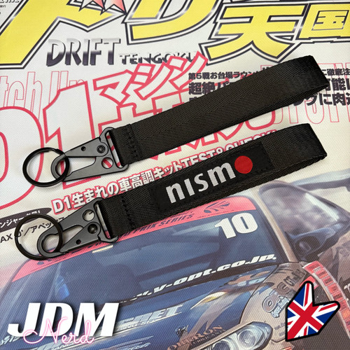 Nismo style keyring keychain - nismo,