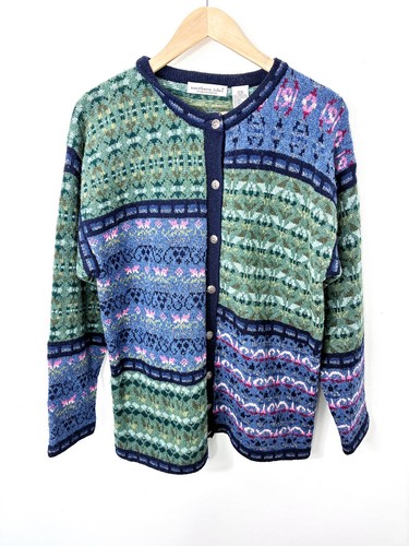 Vintage cardigan small 100 - cardigan, 100%
