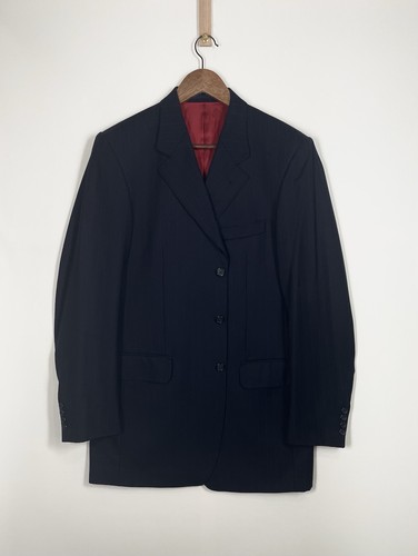 Crombie pinstripe blazer - crombie,