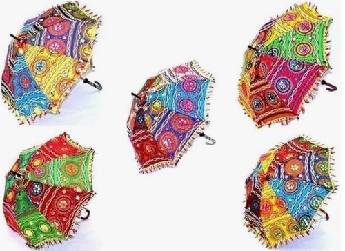 Indian decorative umbrella - decorative,