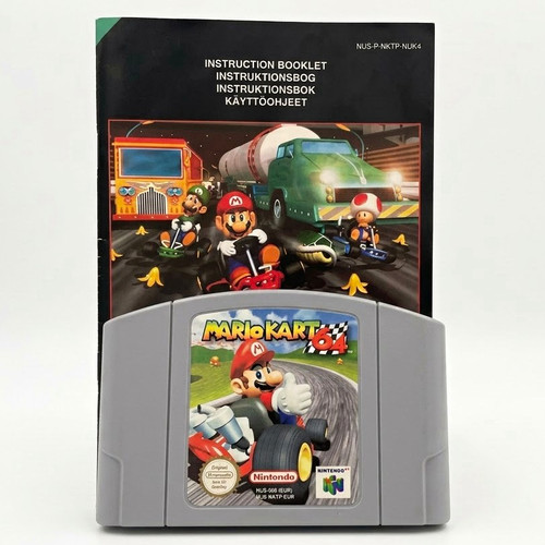 Nintendo n64 mario kart - 64,