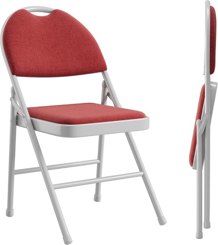 2pcs padded folding chairs - 2pcs,