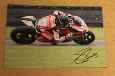DANNY BUCHAN DUCATI BSB 12X 8 SIGNED PICTURE 