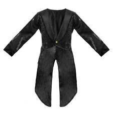 BLACK SEQUIN TAILCOAT DANCE