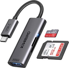 KiWiBiRD USB C SD Card Reader