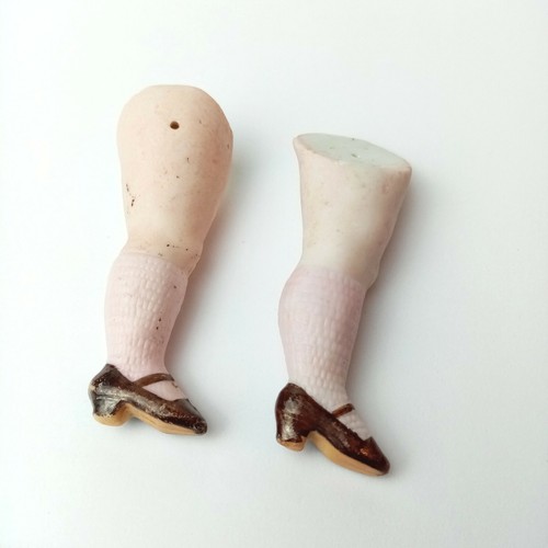 Antique dollhouse doll legs