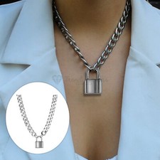 8mm wide chain necklace - wide,