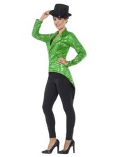 Ladies Sequin Tailcoat Jacket