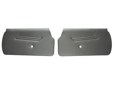 2 door cardboard black door