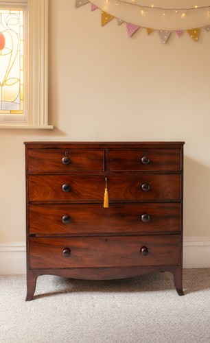 Antique georgian chest - georgian,