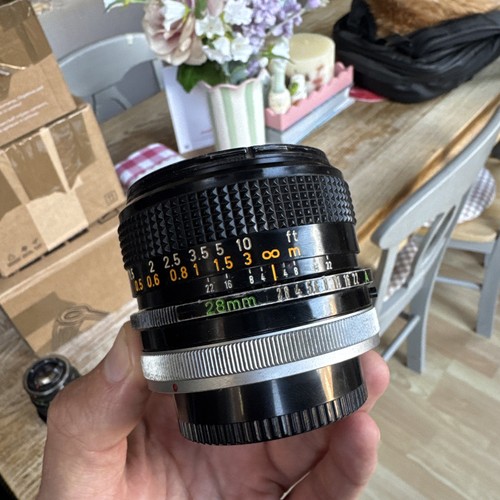 Canon 28mm 8 - 28mm, f/2.8