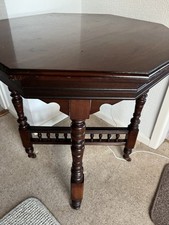 Antique Octagonal Aesthetic Movement Table Circa 1900