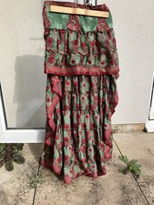 Spanish Tiered Maxi Skirt Mini