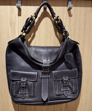 Women's NEXT Leather Brown Ladies Handbag Travel Shoulder Bag Shopping Bag