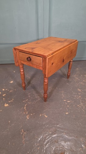 Antique pine drop leaf - antique,