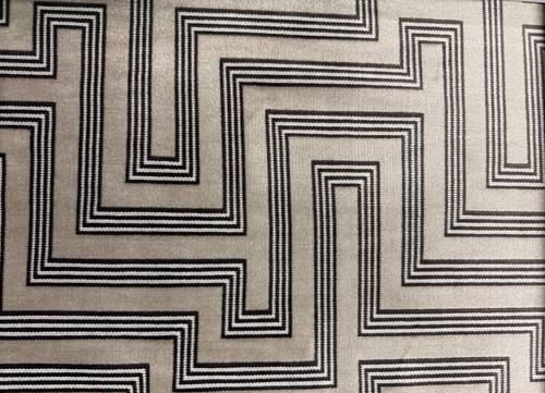 Carbon greek key - carbon, cut