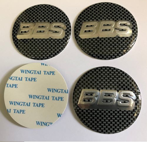 Stickers bbs wheel cap - 4x,