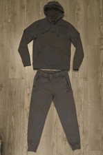 Mens ARMANI EA7 Full tracksuit Size Medium Large VGC dark Grey