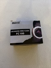 MEIKE FC-100 FC100 LED Macro Ring Flash Light Speedlite Lumix Canon Nikon Sony