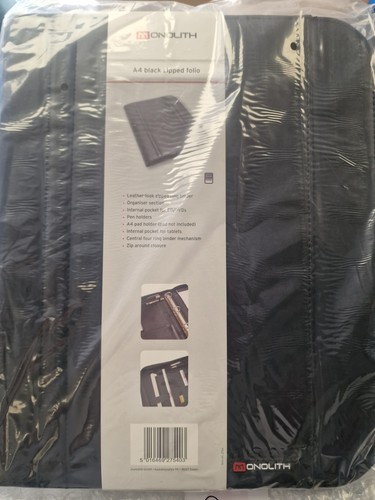 Monolith leather look zipped - leather,