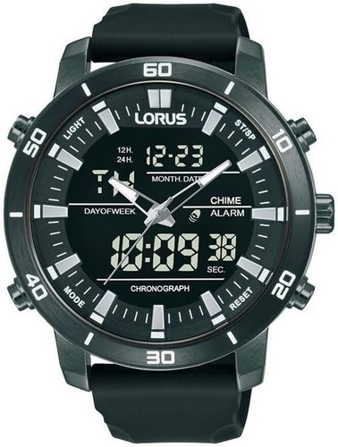Lorus men chronograph watch - lorus, men's