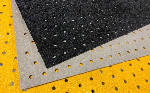 Fibreglass perforated sheet - fibreglass,