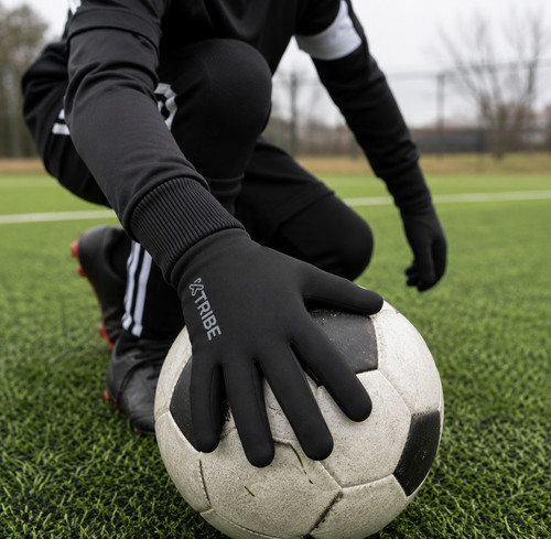 Kids football gloves thermal - kids,