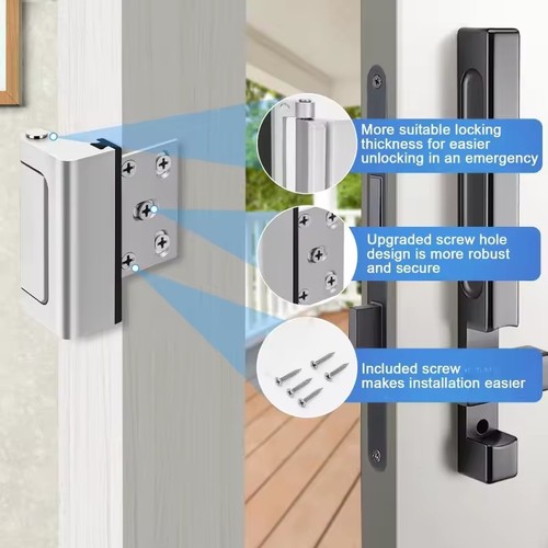 Home security door lock - door,