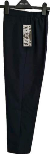 Navy ladies elasticated - navy,
