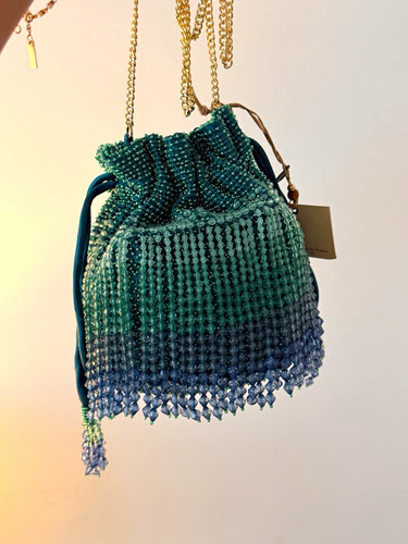 Beaded bag - beaded,