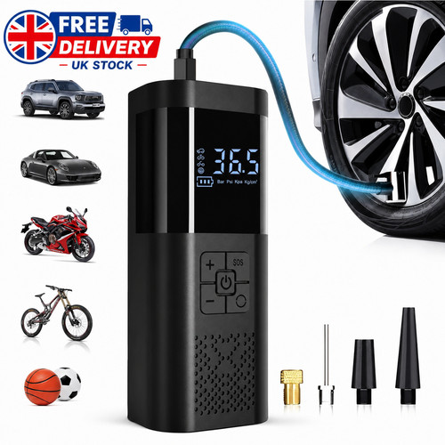 Portable car air compressor - compressor, 3x