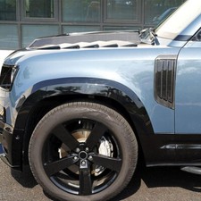 WHEEL ARCHES FENDER FLARE TRIMS GLOSS BLACK FOR 20- LAND ROVER DEFENDER 110 L663