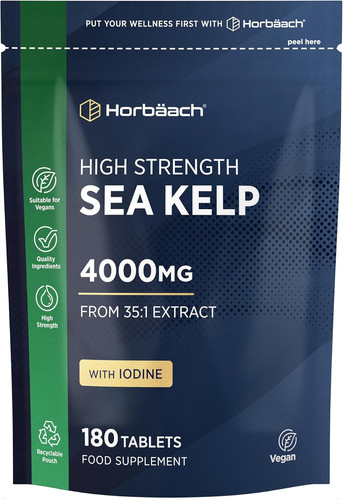 Sea kelp tablets - kelp, 180