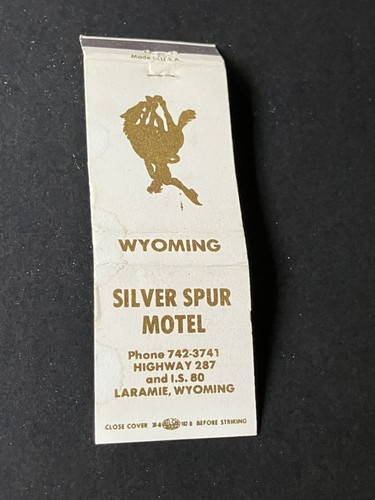 Vintage wyoming matchbook - vintage,