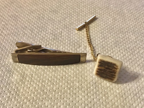 Vintage tie clasp - vintage, mens