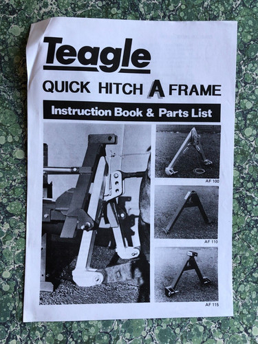 Teagle quick hitch - quick, a