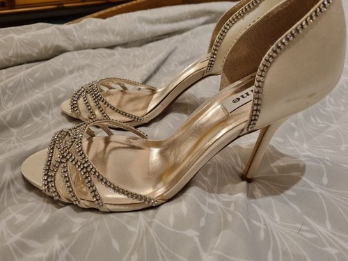 Dune ladies haute ivory satin - ivory,