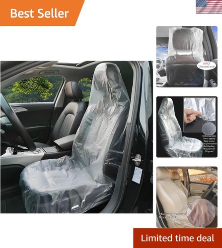 Pack clear disposable car - 50,