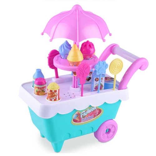 Child shopping trolley toys - shopping,