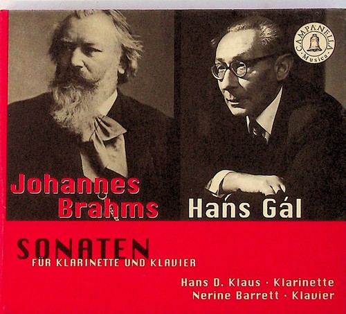 Brahms hans gal sonatas for - brahms/hans,