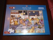 250 extra large piece Gibson Jigsaw - Barks Cafe -Linda Jane Smith - Complete