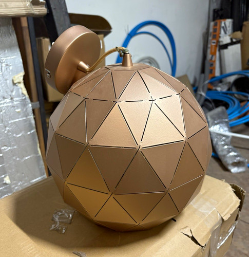 Rose gold geometric metal - geometric,