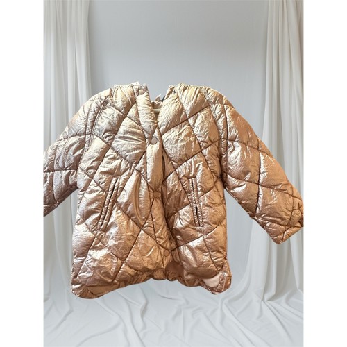 Zara baby metallic puffer - zara,