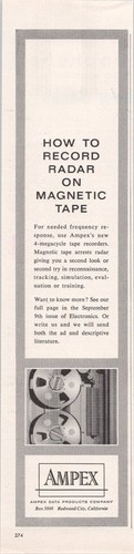 Ampex magnetic tape recorder - magnetic,