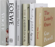 6 Pcs Fashion Fake Hardcover