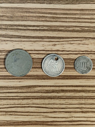 Silver coin lot - silver, 1876-cc