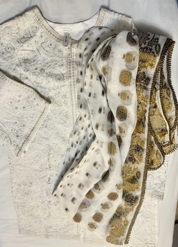 White cotton top with - white,