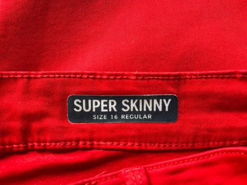 Ladies red cotton - red, super
