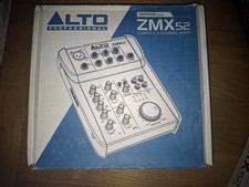 Alto zmx52 compact mixer - alto,