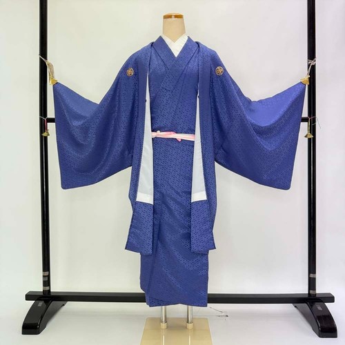 Men kimono montsuki set - kimono,
